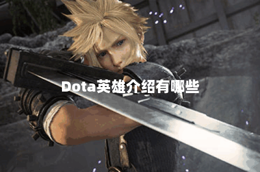 Dota英雄介绍有哪些？每个英雄的特点是什么？