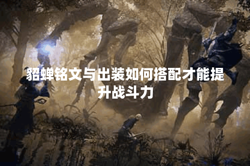 貂蝉铭文与出装如何搭配才能提升战斗力？