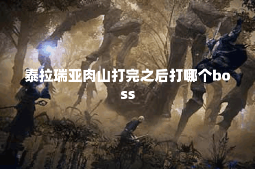 泰拉瑞亚肉山打完之后打哪个boss