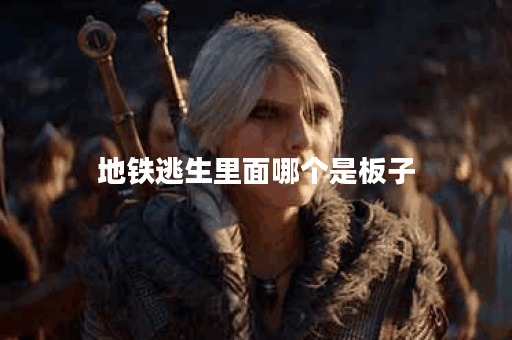 地铁逃生里面哪个是板子