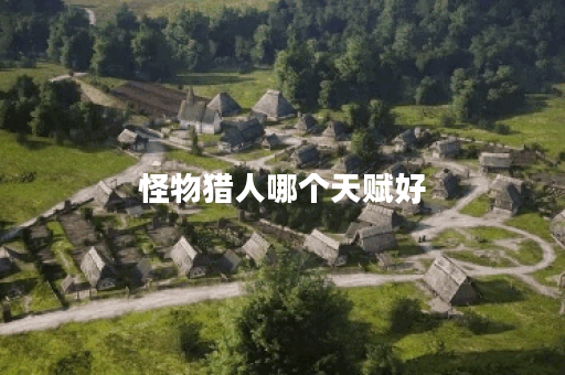 怪物猎人哪个天赋好