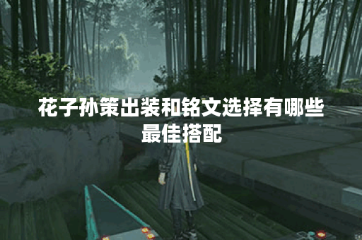 花子孙策出装和铭文选择有哪些最佳搭配？