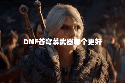 DNF苍穹幕武器哪个更好