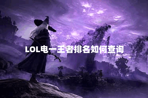 LOL电一王者排名如何查询？最新排名情况是什么？
