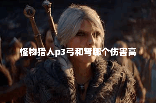 怪物猎人p3弓和弩哪个伤害高 怪物猎人p3弓和弩哪个伤害高