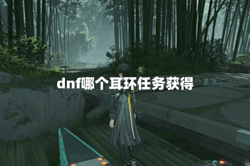 dnf哪个耳环任务获得