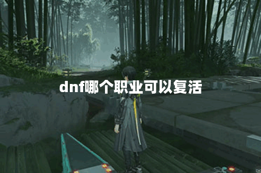 dnf哪个职业可以复活 dnf哪个职业可以复活