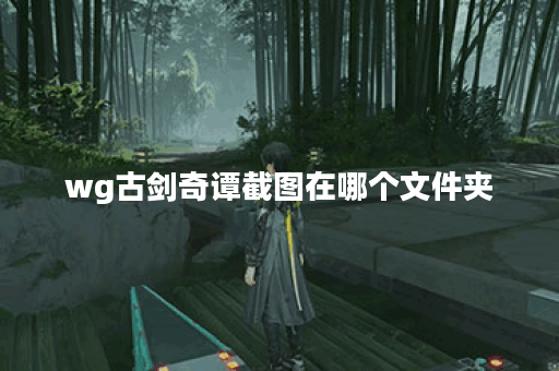 wg古剑奇谭截图在哪个文件夹
