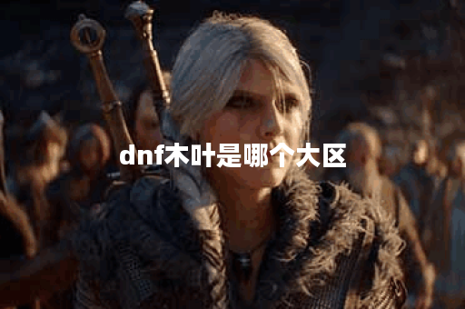 dnf木叶是哪个大区