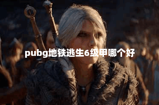 pubg地铁逃生6级甲哪个好