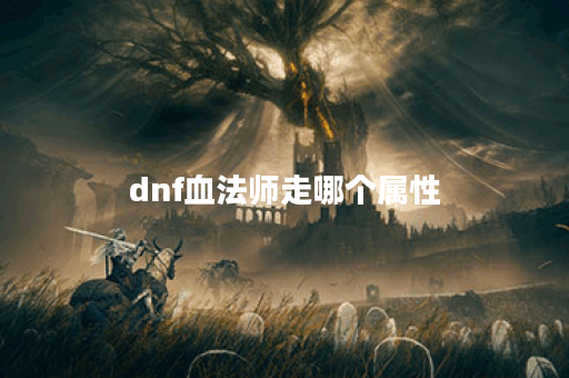 dnf血法师走哪个属性