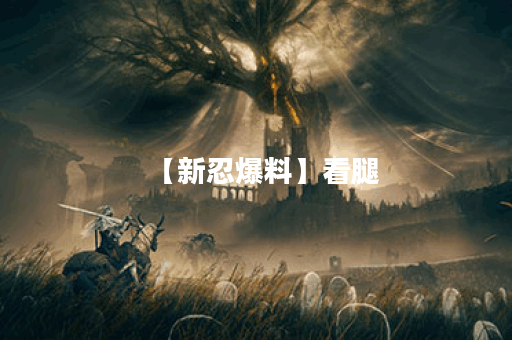 【新忍爆料】看腿？看锤！黑土「新春限定」免费领！