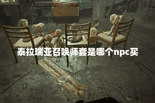 泰拉瑞亚召唤师套是哪个npc买