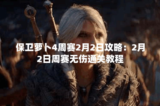 保卫萝卜4周赛2月2日攻略：2月2日周赛无伤通关教程