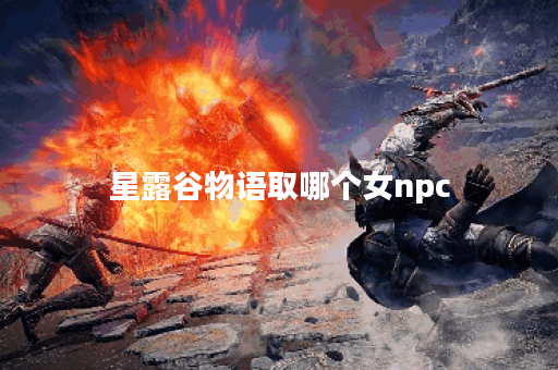 星露谷物语取哪个女npc 星露谷物语取哪个女npc