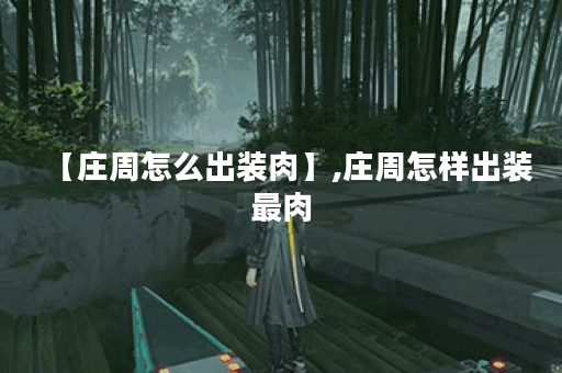 【庄周怎么出装肉】,庄周怎样出装最肉