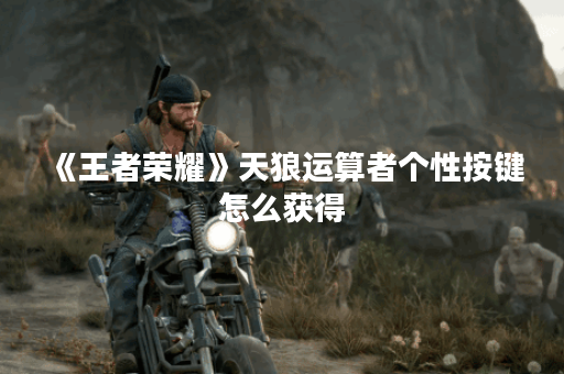 《王者荣耀》天狼运算者个性按键怎么获得