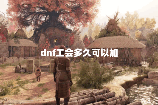 dnf工会多久可以加
