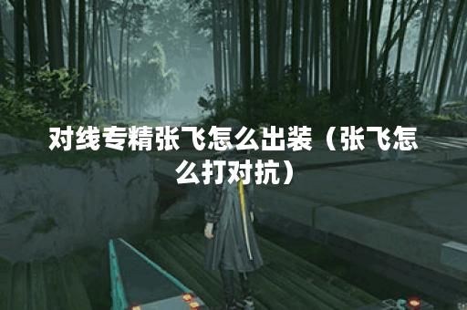 对线专精张飞怎么出装（张飞怎么打对抗）