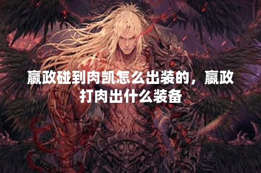 嬴政碰到肉凯怎么出装的，嬴政打肉出什么装备