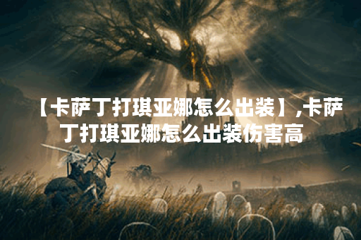 【卡萨丁打琪亚娜怎么出装】,卡萨丁打琪亚娜怎么出装伤害高