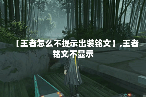 【王者怎么不提示出装铭文】,王者铭文不显示