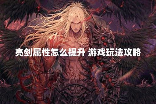 亮剑属性怎么提升 游戏玩法攻略