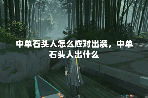 中单石头人怎么应对出装，中单石头人出什么