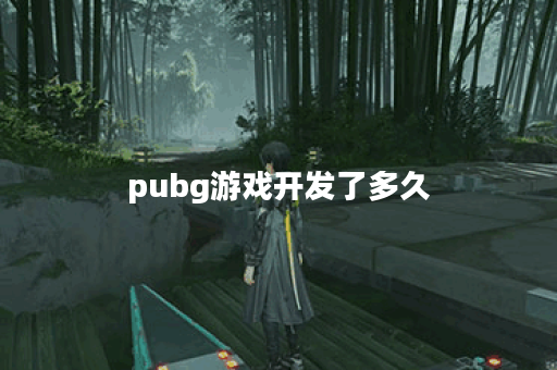 pubg游戏开发了多久 pubg游戏开发了多久