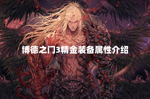 博德之门3精金装备属性介绍