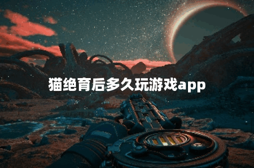 猫绝育后多久玩游戏app