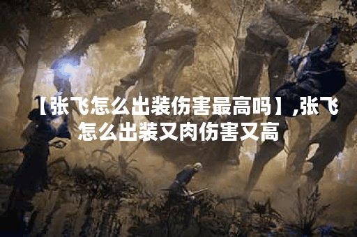 【张飞怎么出装伤害最高吗】,张飞怎么出装又肉伤害又高 【张飞怎么出装伤害最高吗】,张飞怎么出装又肉伤害又高