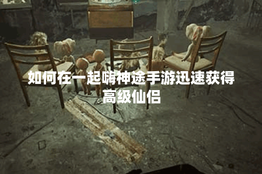 如何在一起嗨神途手游迅速获得高级仙侣？