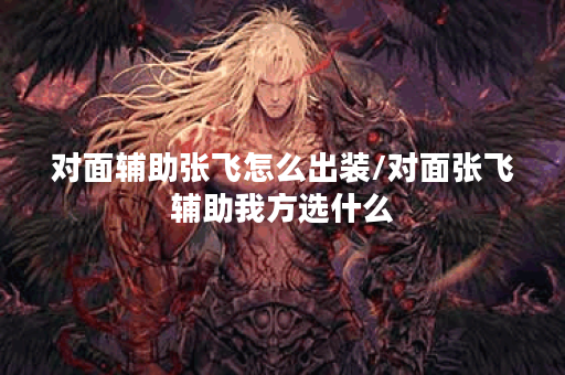 对面辅助张飞怎么出装/对面张飞辅助我方选什么 对面辅助张飞怎么出装/对面张飞辅助我方选什么