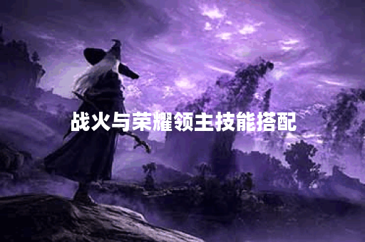 战火与荣耀领主技能搭配 战火与荣耀领主技能搭配