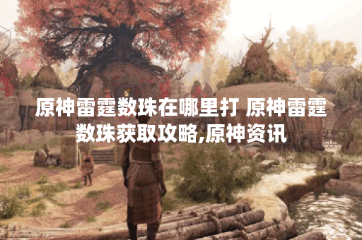 原神雷霆数珠在哪里打 原神雷霆数珠获取攻略,原神资讯