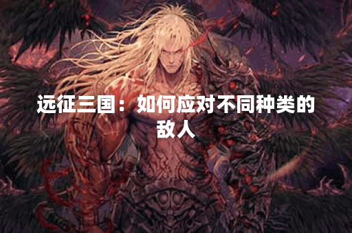 远征三国：如何应对不同种类的敌人？