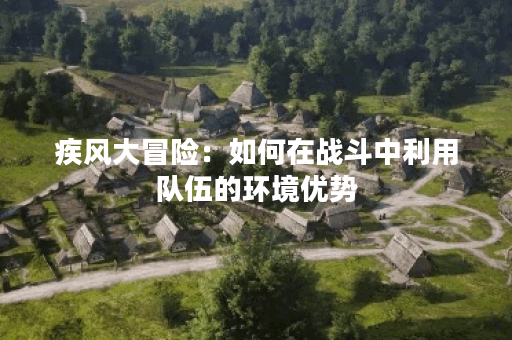 疾风大冒险：如何在战斗中利用队伍的环境优势？