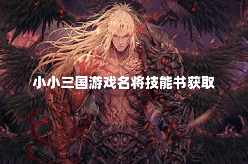 小小三国游戏名将技能书获取
