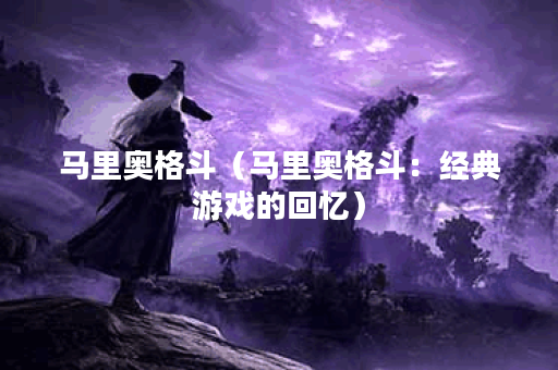 马里奥格斗(马里奥格斗:经典游戏的回忆) 马里奥格斗(马里奥格斗:经典游戏的回忆)