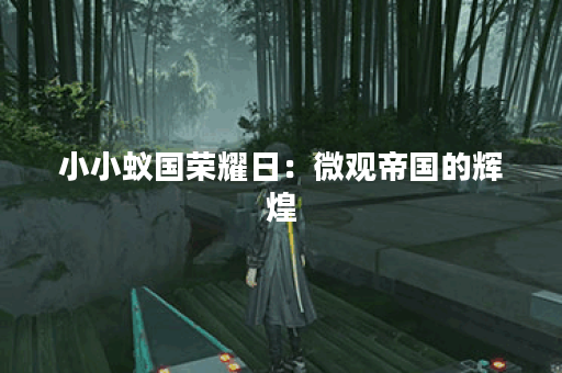 小小蚁国荣耀日：微观帝国的辉煌