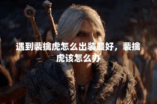 遇到裴擒虎怎么出装最好，裴擒虎该怎么办