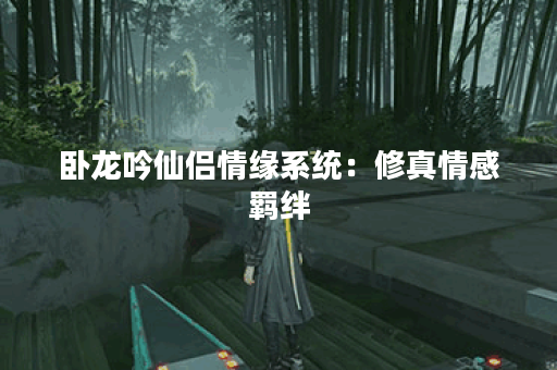 卧龙吟仙侣情缘系统:修真情感羁绊 卧龙吟仙侣情缘系统:修真情感羁绊