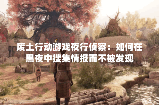 废土行动游戏夜行侦察：如何在黑夜中搜集情报而不被发现？