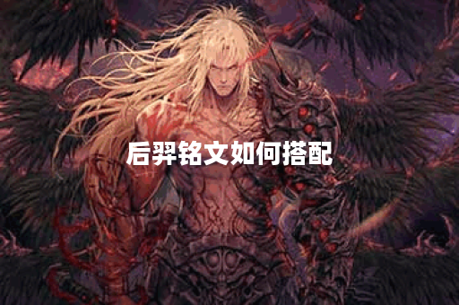 后羿铭文如何搭配？高手教你精准选择！