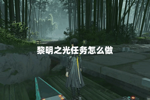 黎明之光任务怎么做？全攻略与技巧分享！