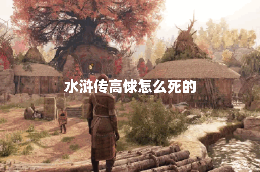 水浒传高俅怎么死的？揭开他的悲惨结局与历史背景