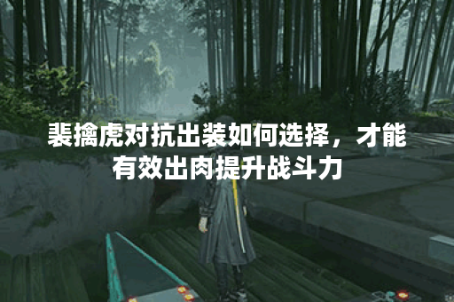裴擒虎对抗出装如何选择，才能有效出肉提升战斗力？