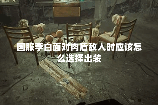 国服李白面对肉盾敌人时应该怎么选择出装？肉盾出装对国服李白有哪些影响？