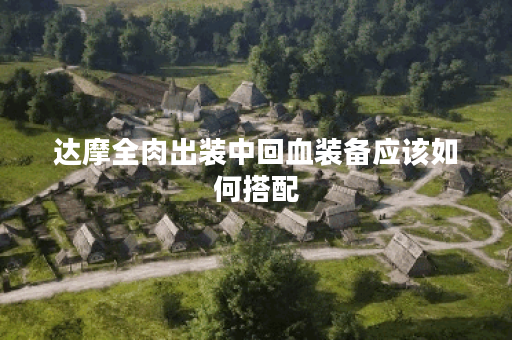 达摩全肉出装中回血装备应该如何搭配？
